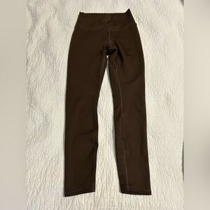 ALO Yoga Airlift Brown Leggings 7/8
